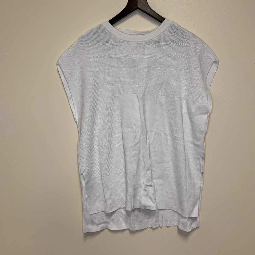 Worthington Sleeveless Sweater Top Size XL